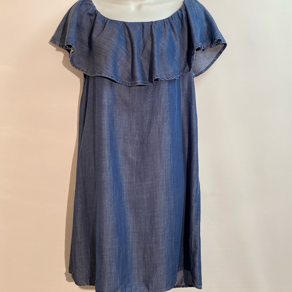 Lord & Taylor - denim look dress  Size S. petite